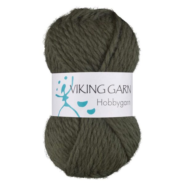 Viking Hobbygarn, farge 935 Mørkgrønn