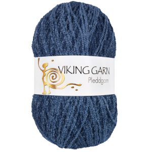 Garn viking pleddgarn 724 blå