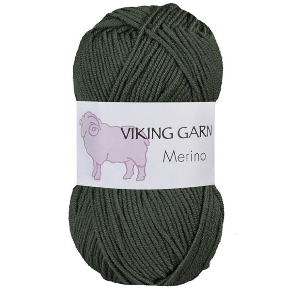 Viking Merino, farge 836 Mørk Grønn
