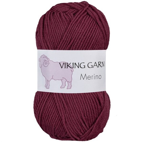 Viking Merino, farge 861 Burgunder