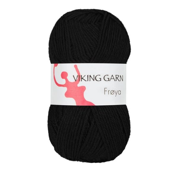 Viking Frøya, farge 201 Sort