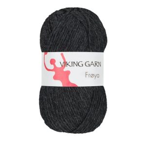 Garn viking frøya 227 koksgrå