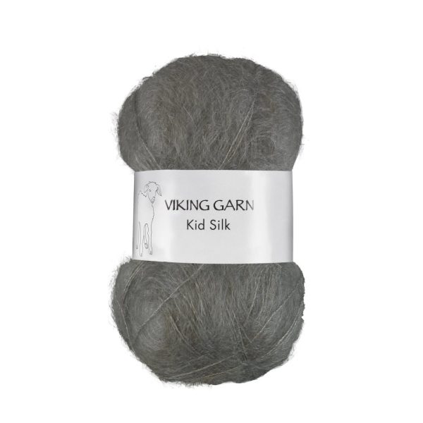 Viking Kid Silk, farge 336 Kid Silk Støvet Grønn