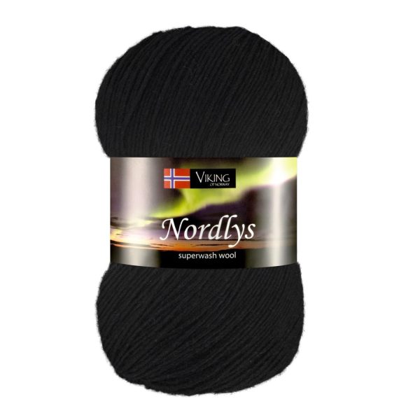 Viking Nordlys, farge 903 Sort