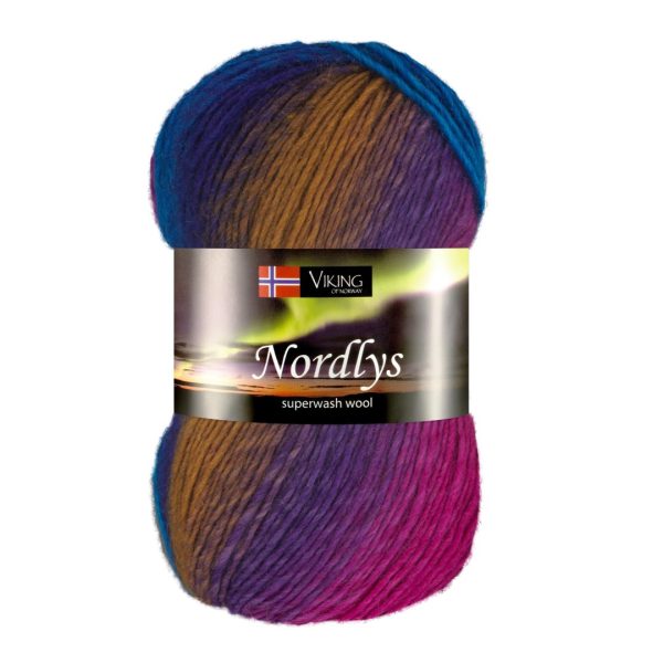 Viking Nordlys, farge 938 Blå Lilla Oransj