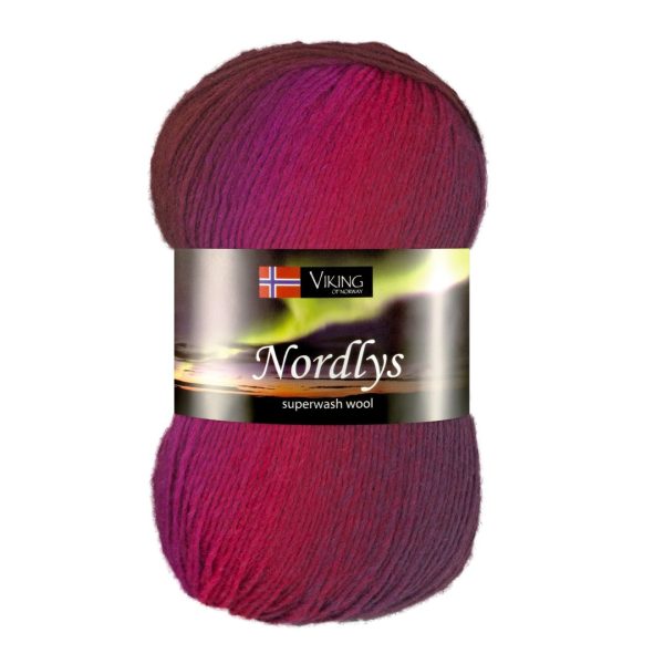 Viking Nordlys, farge 957 Rød Lilla