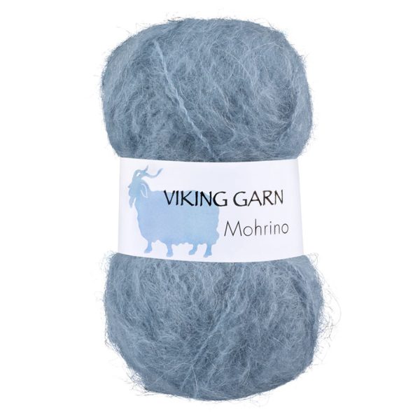 Viking Mohrino, farge 521 Lys Gråblå