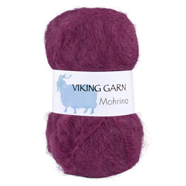 Viking Mohrino, farge 571 Aubergine