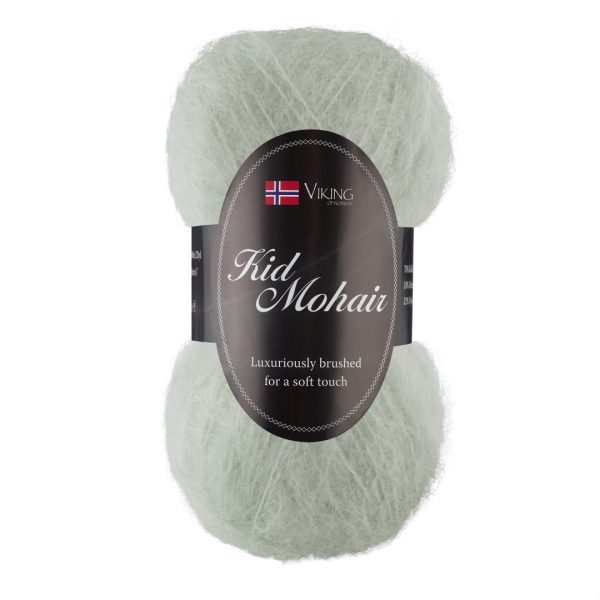 Viking Kid Mohair, farge 933 Duegrå