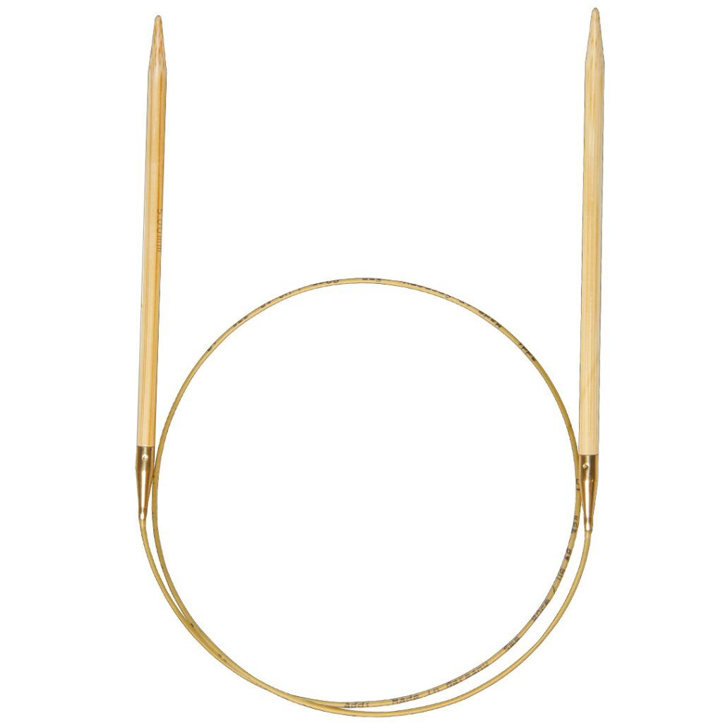 Addi rund strikkepinne bambus 80cm 10mm