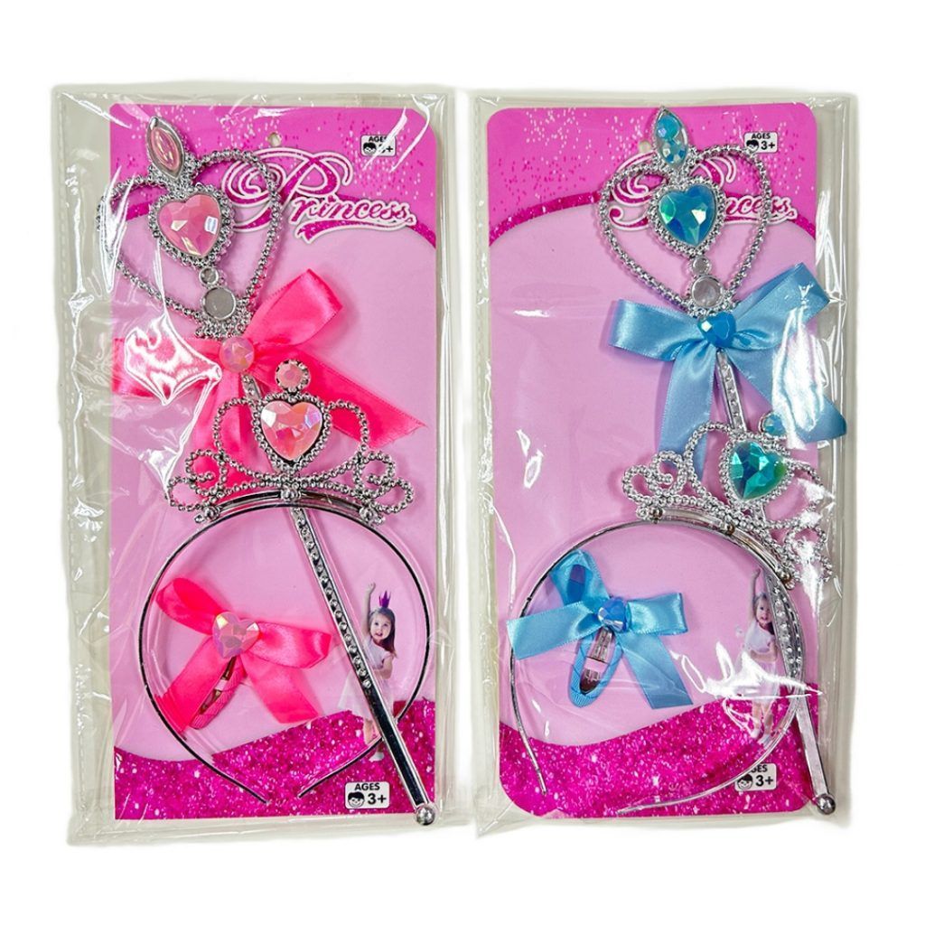 Princesstav og tiara