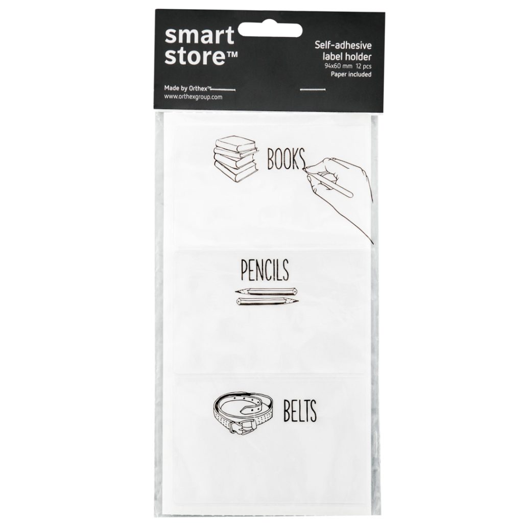 Smartstore etikett/holder 12x0,5x25 cm t