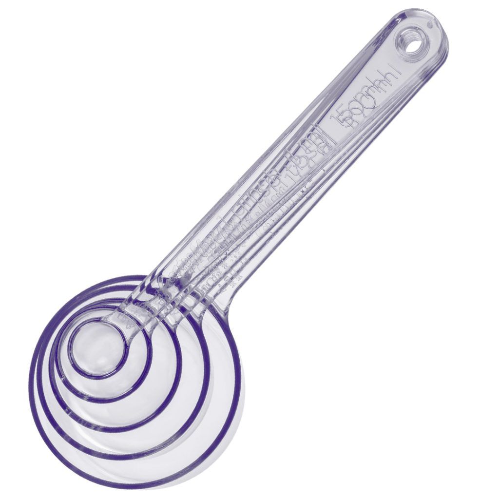 Gastromax måleskje sett 5 stk