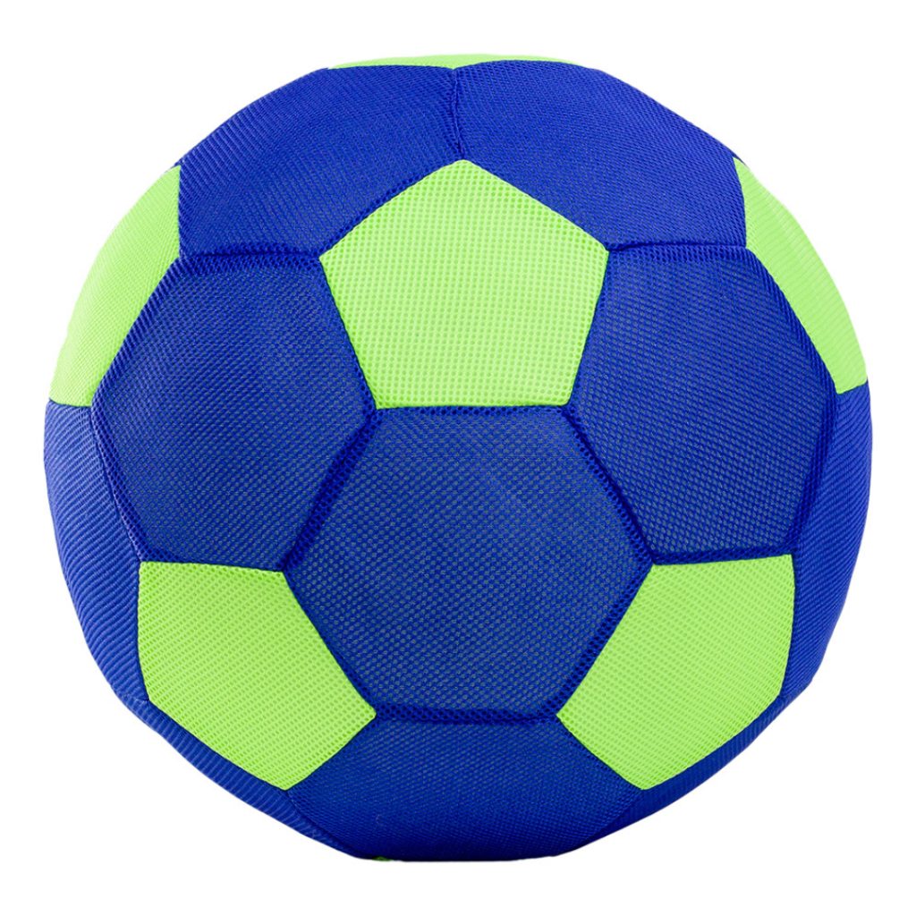 Kjempefotball 50 cm blå/grønn