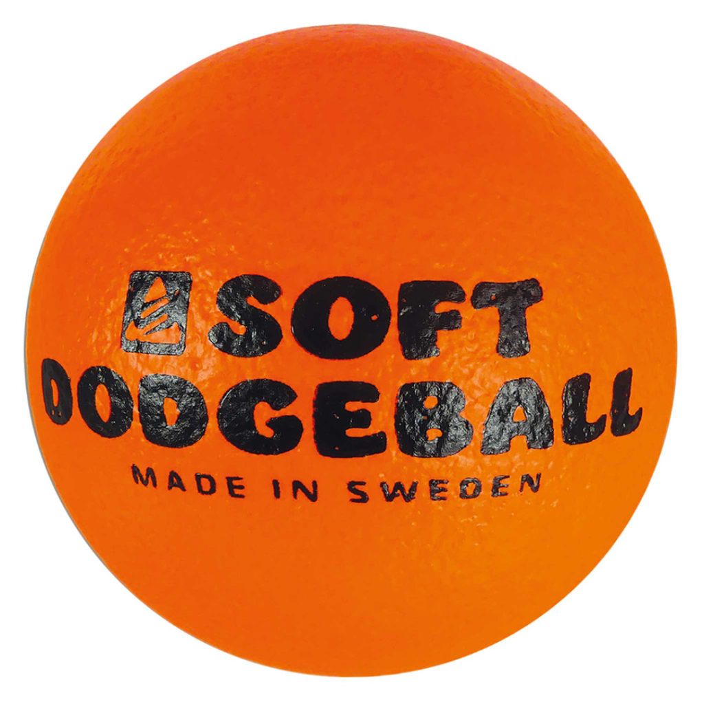 Soft dodgeball neon orange