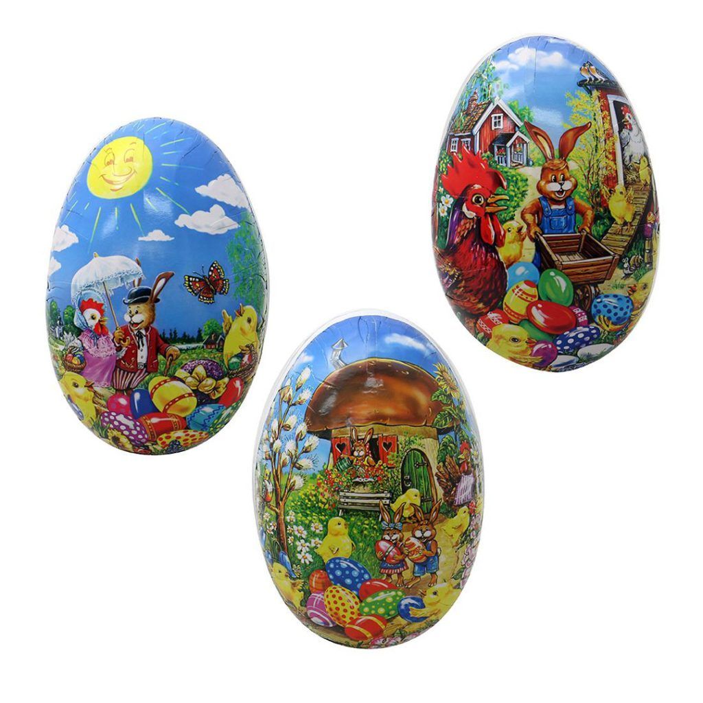 Påske egg 23cm motiv