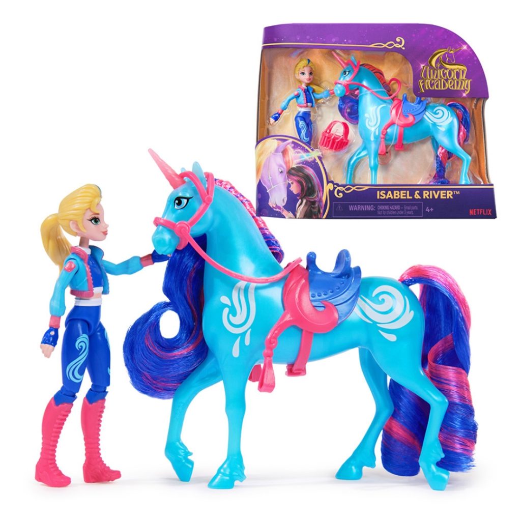 Unicorn academy doll & unicorn