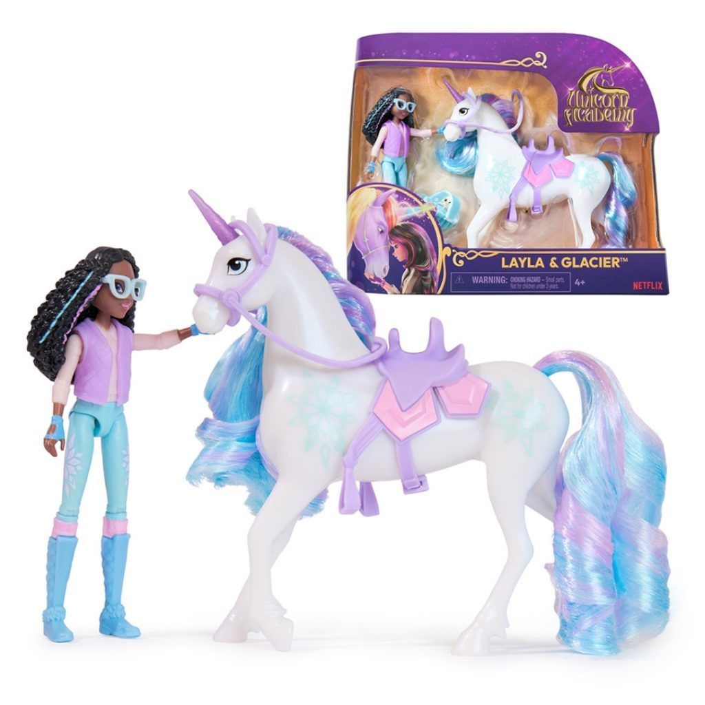 Unicorn academy doll & unicorn