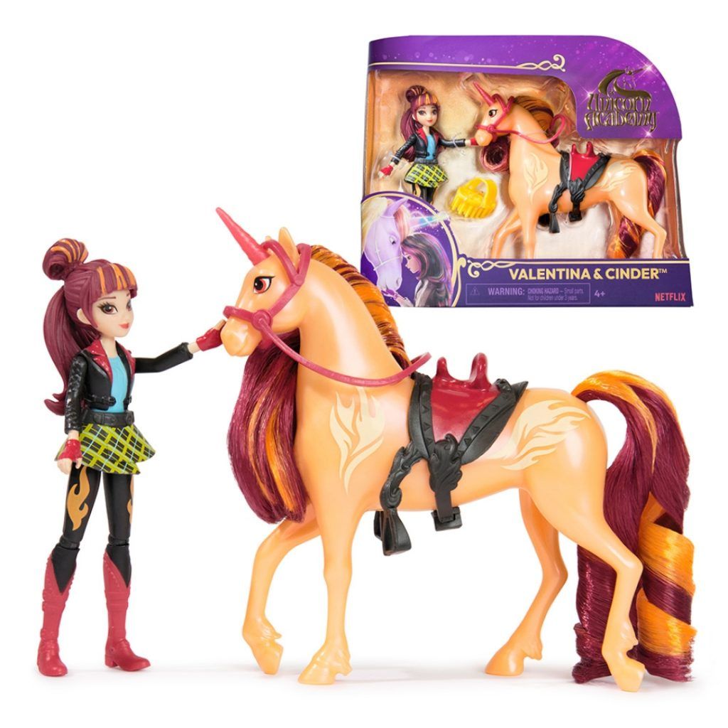 Unicorn academy doll & unicorn