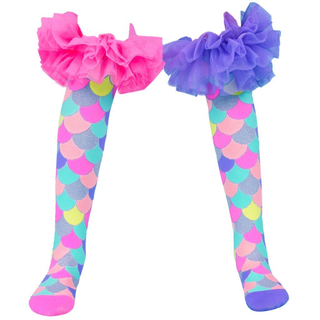 Madmia mermaid frills socks