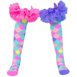 Madmia mermaid frills socks