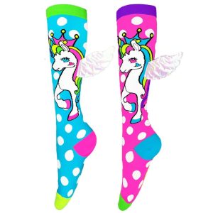 Madmia flying unicorn socks