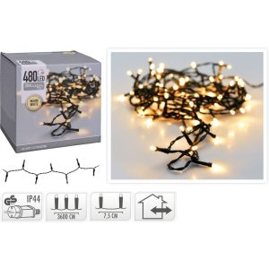 480 LED – 36 m (varmhvit)