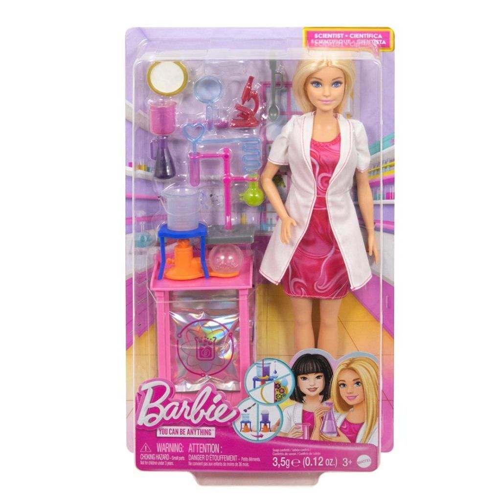 Barbie career deluxe scientist set