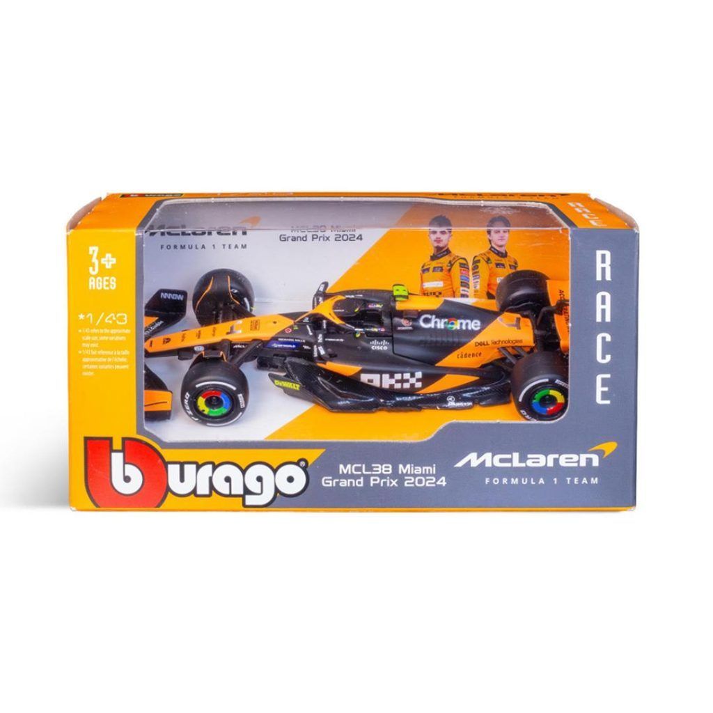 1:43 f1 mclaren mcl60 2024 norris