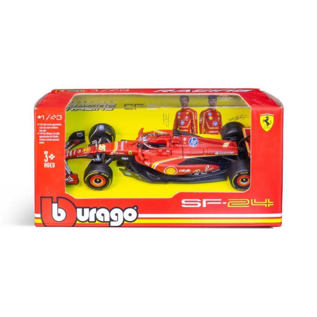 1:43 f1 2024 ferrari sf 24 leclerc