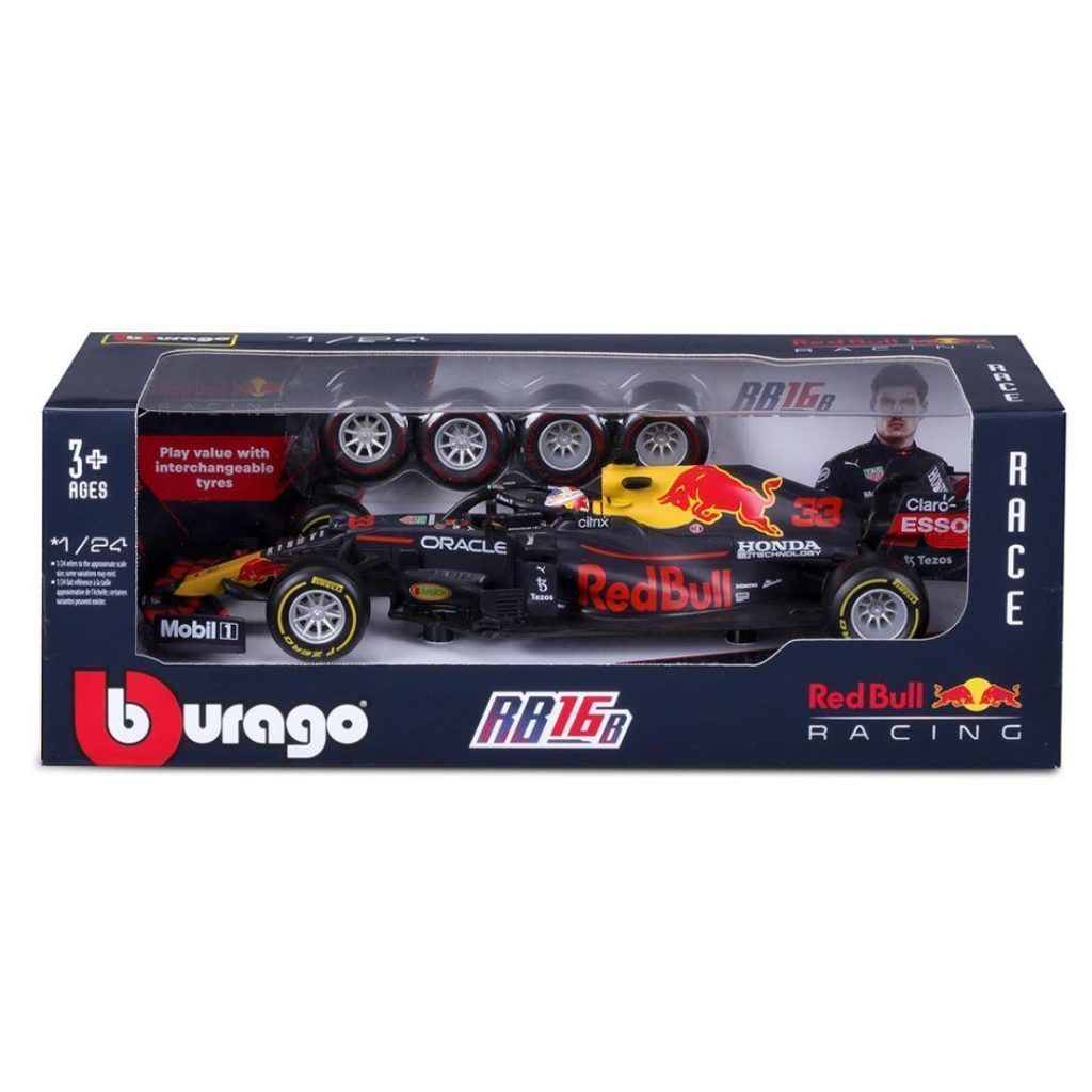 1:24 f1 red bull toy tyre changing racin