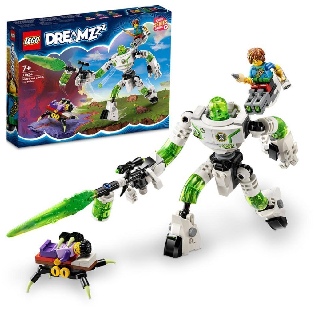 Lego mateo og roboten z-blob