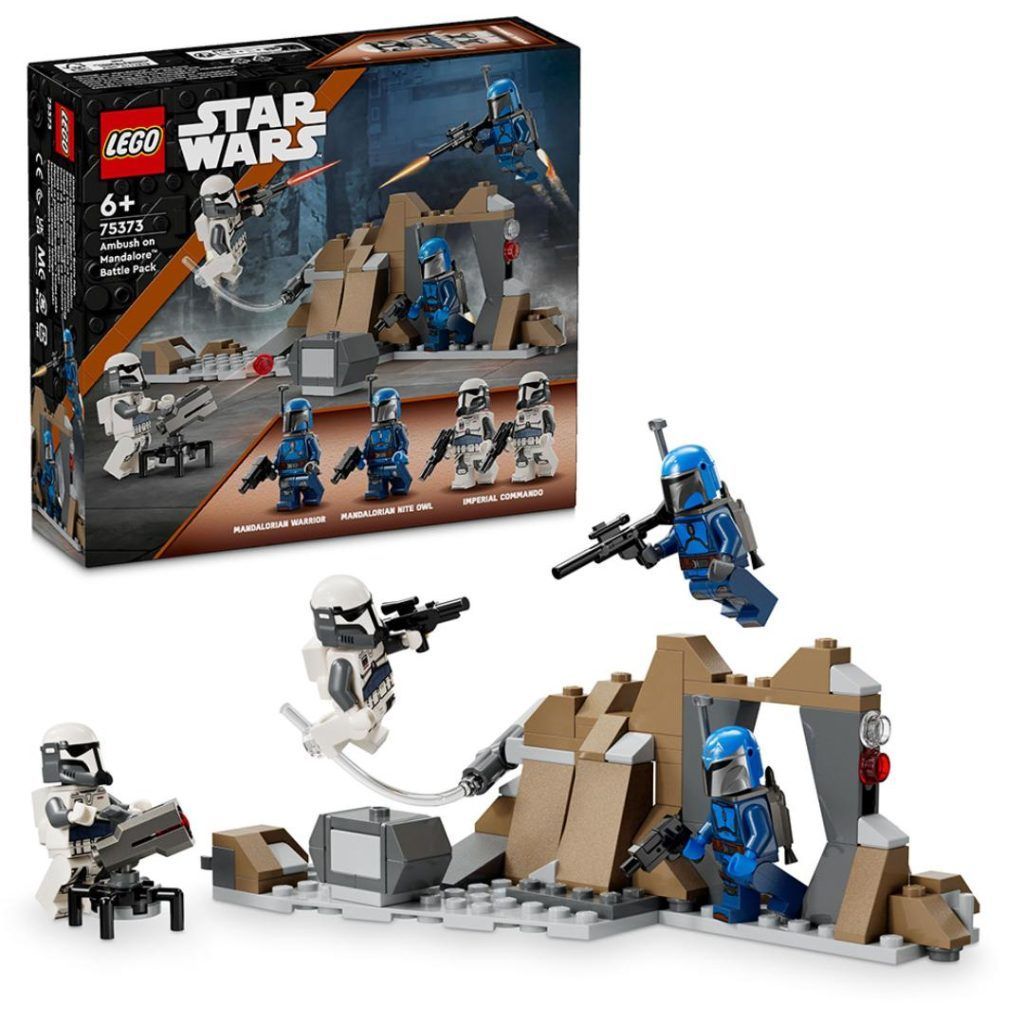 Lego bakhold på mandalore stridspakke