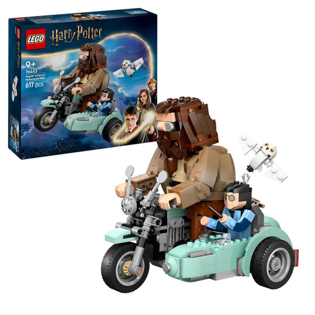 Lego gygrid og harrys motorsykkeltur
