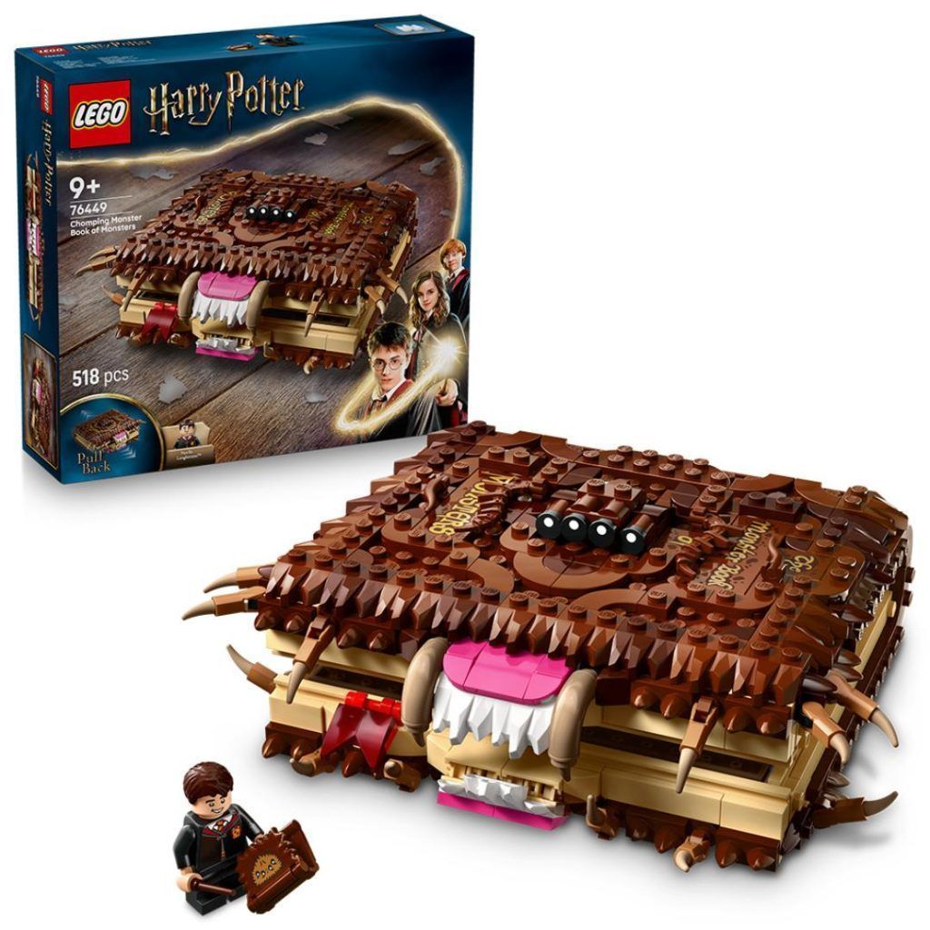 Lego den glefsende monsterboken om monst