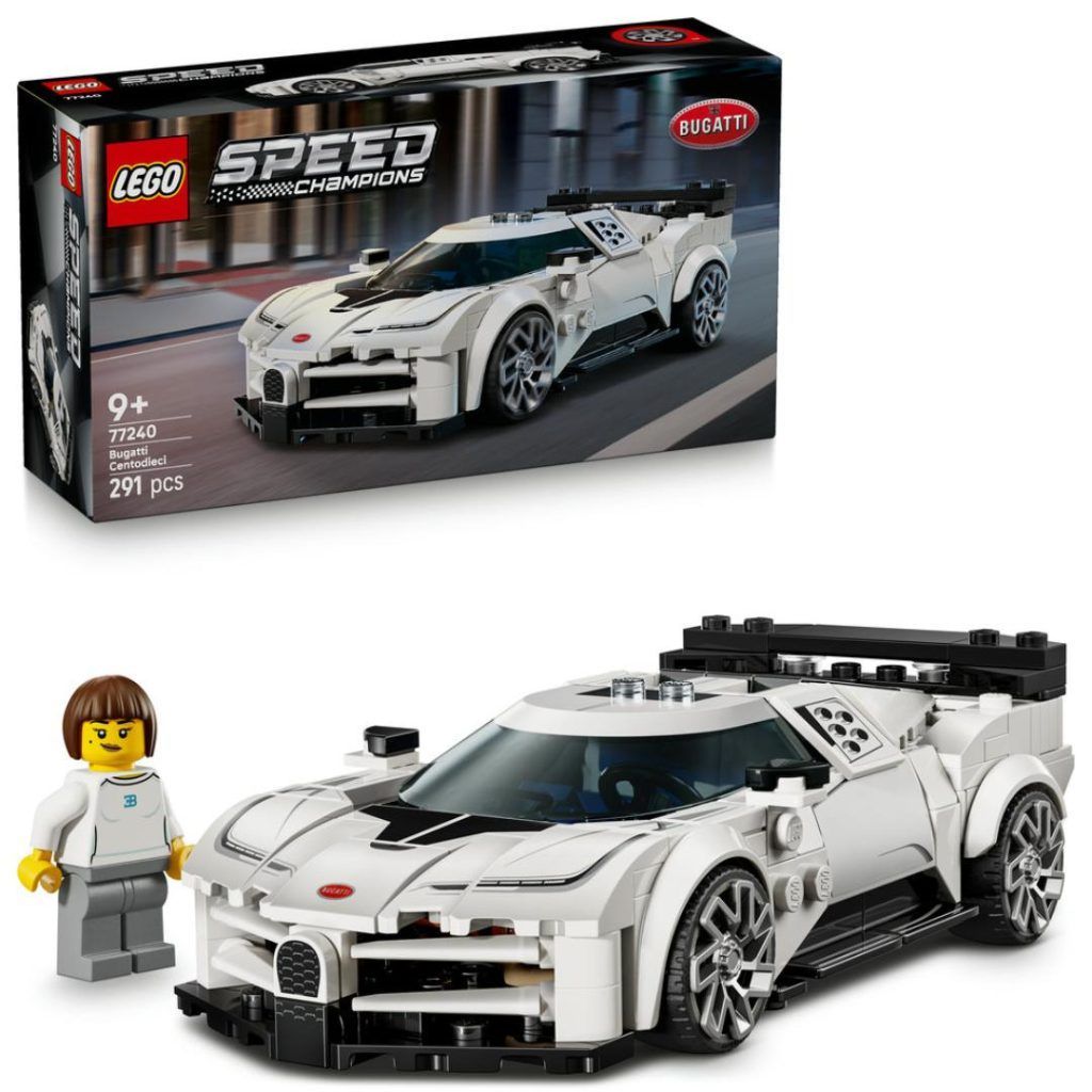 Lego hypersportsbilen bugatti centodieci