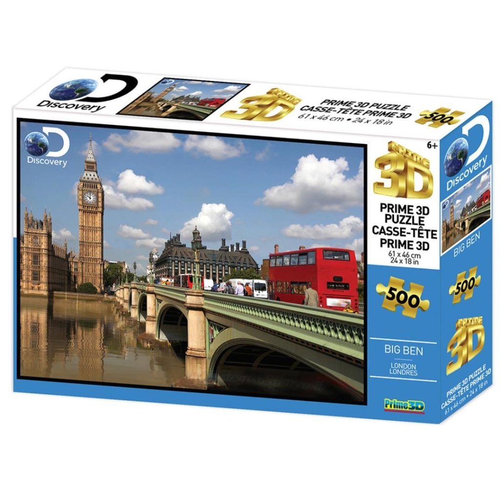 Prime 3d puslespill big