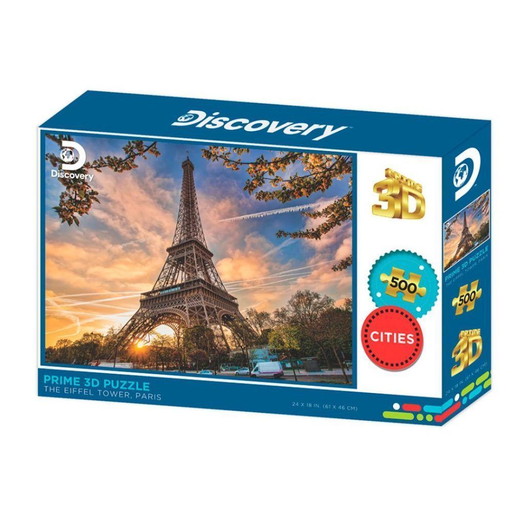 Prime 3d puslespill eiffel