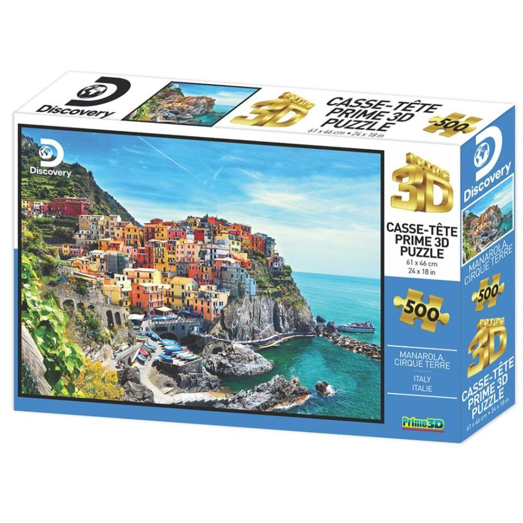 Prime 3d puslespill cinque