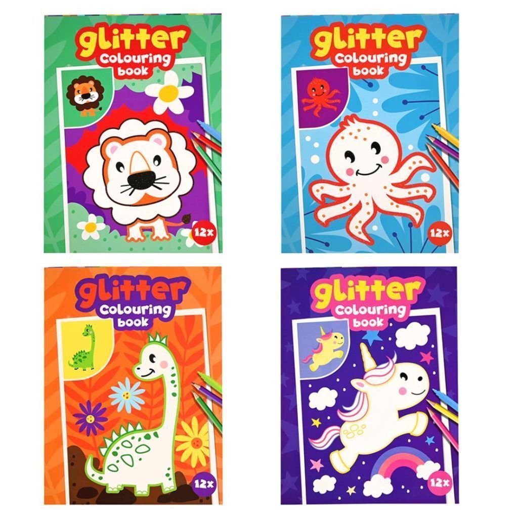 Glitter fargeleggingsbok