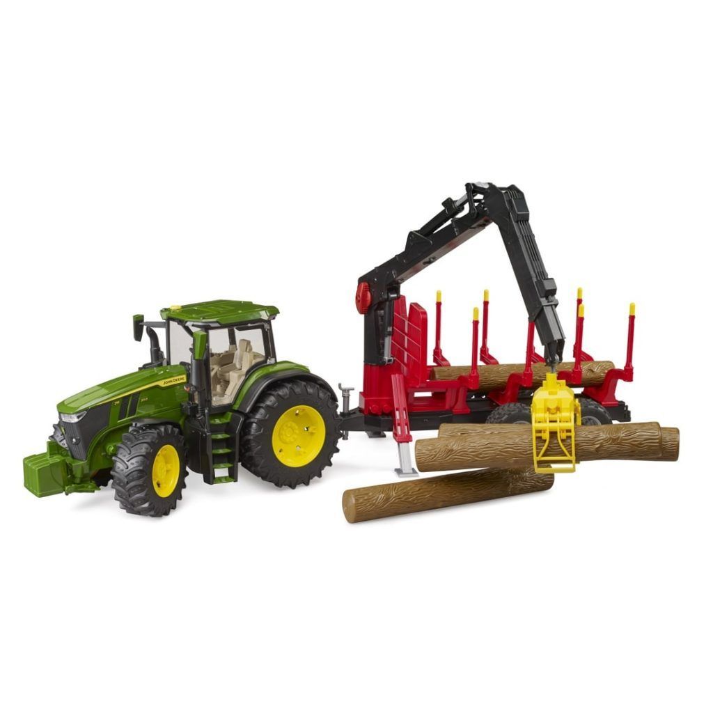 Bruder john deere tømmer traktor