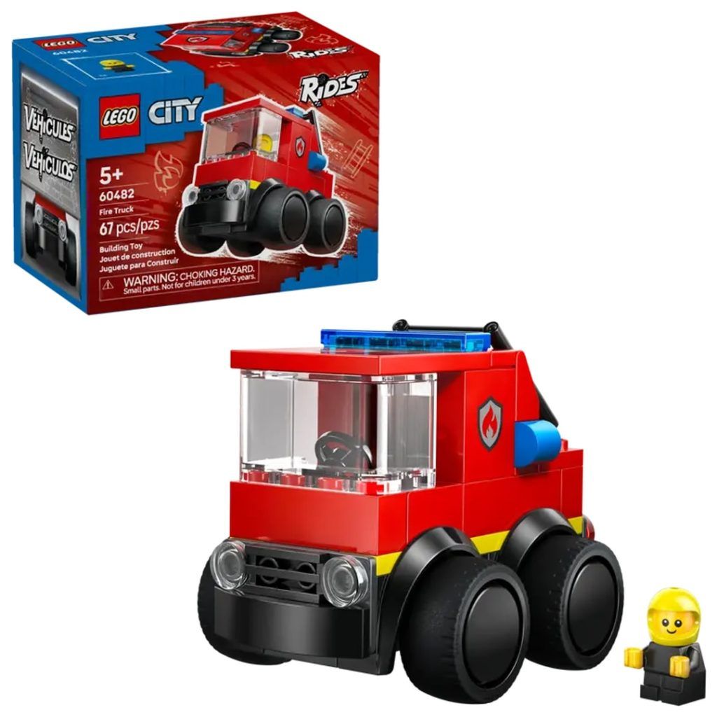 Lego kjøretøy brannbil