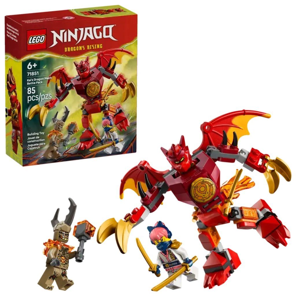 Lego stridspakke med kais dragerobot