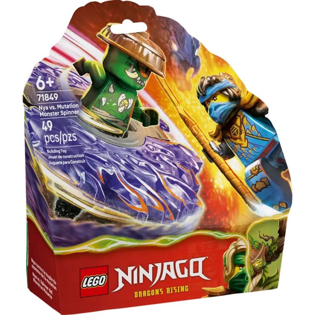 Lego nya mot mutasjonsmonster-spinner