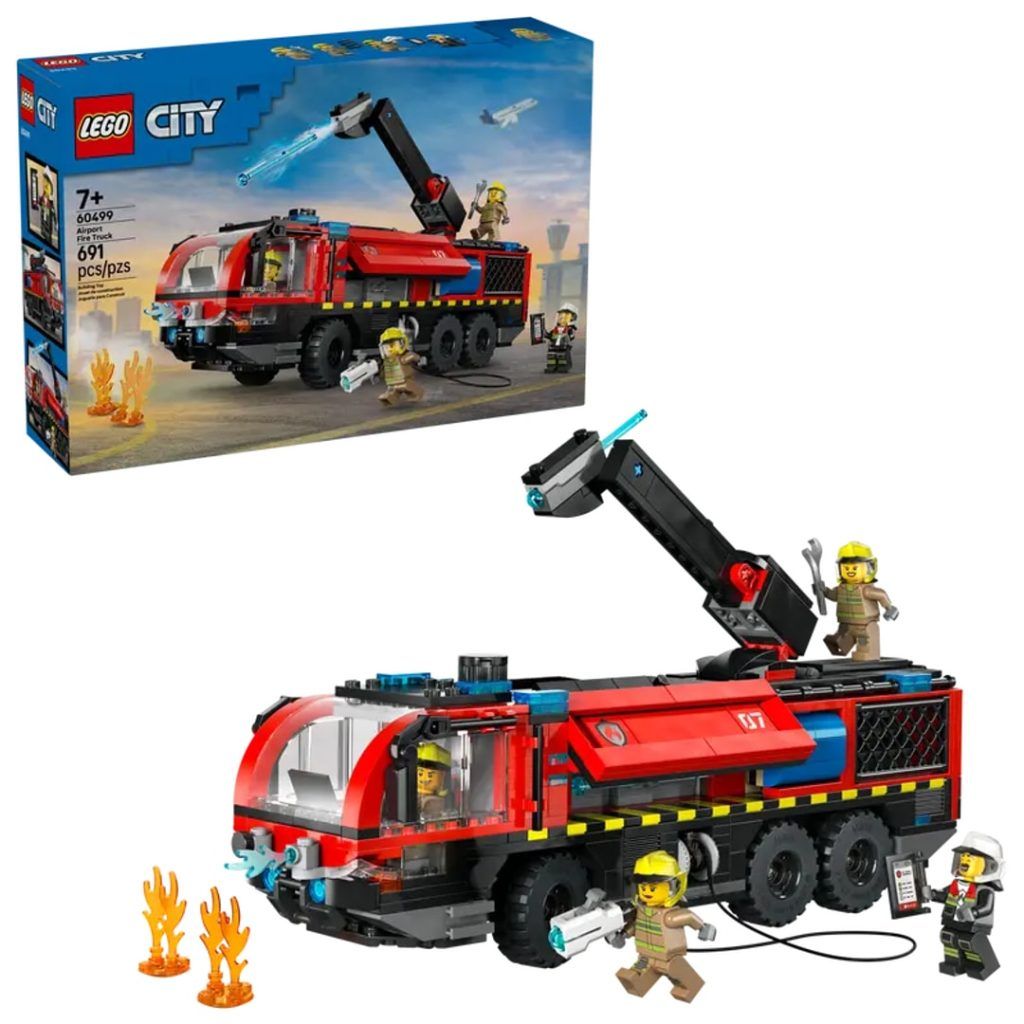 Lego flyplassbrannbil
