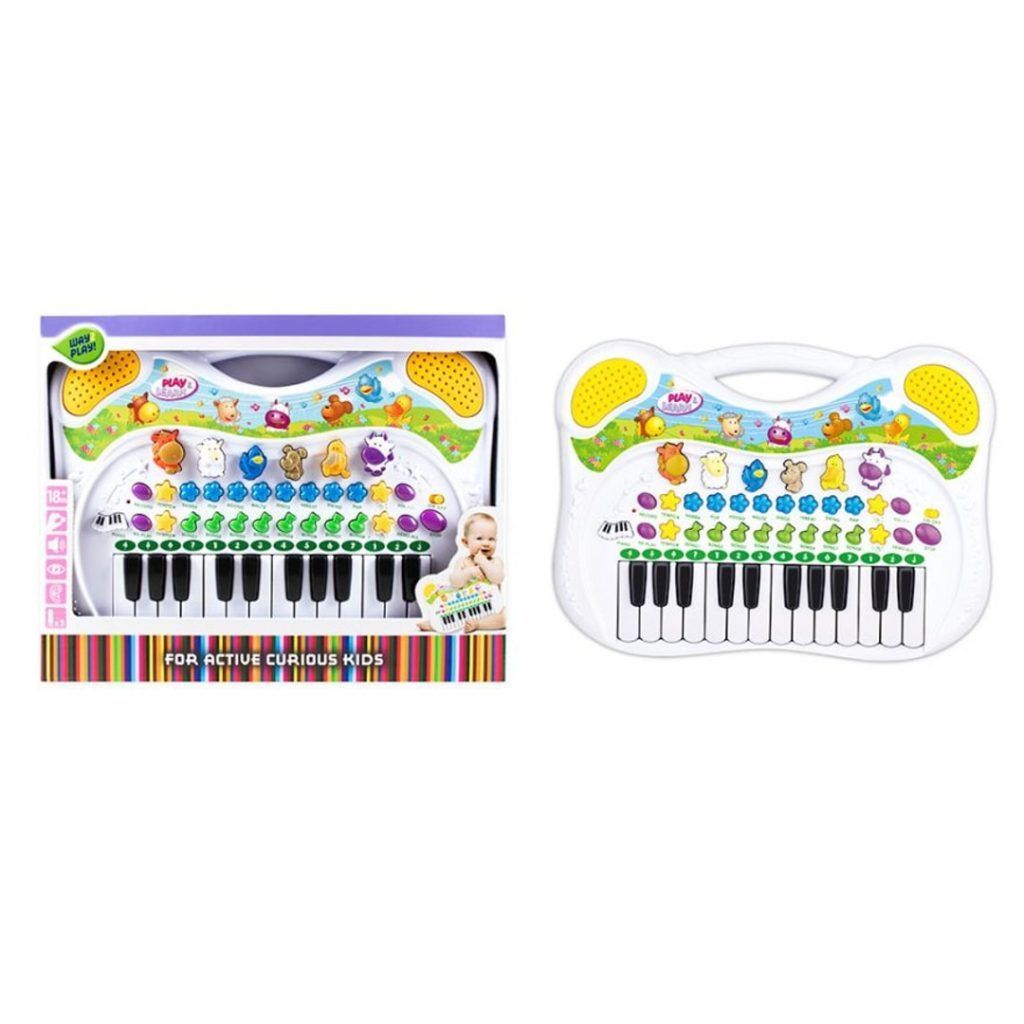 W2p keyboard med dyrelyder ++