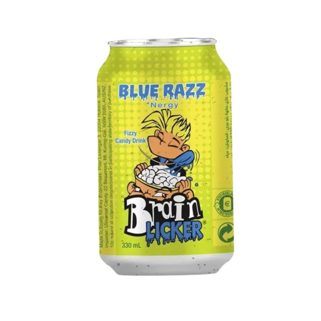 Brain licker blue razz fizzy