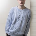 Lys blå