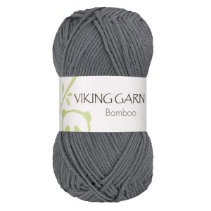 Garn viking bamboo 615 mørk grå