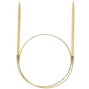 Addi rund strikkepinne bambus 100cm 6mm